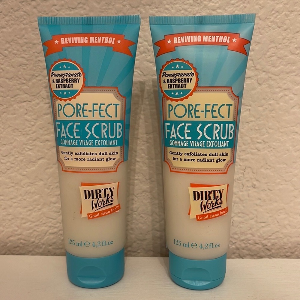 Dirty Works Pore-Fect Face Scrub.